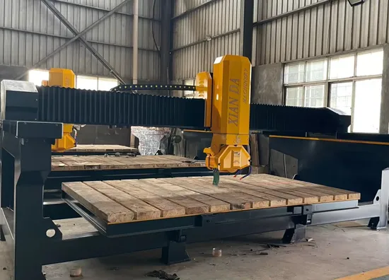 Intelligent CNC Monoblock Infrared Bridge Granite Cutting Machine for Slabs