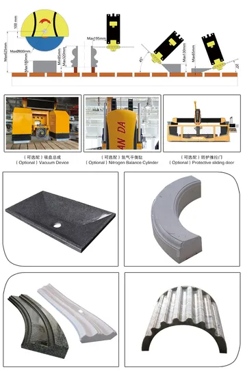 5 Axis Marble and Granite Cutting Machine