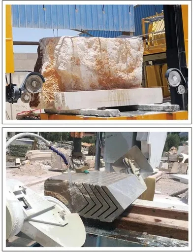 Amazing Granite and Marble Block Cutting with CNC Wire Saw Machine