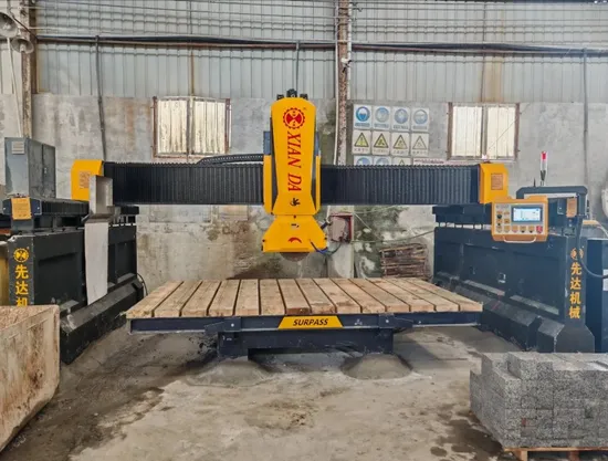 4 Axis Stone Cutting Machine Milling Cutter with Camera