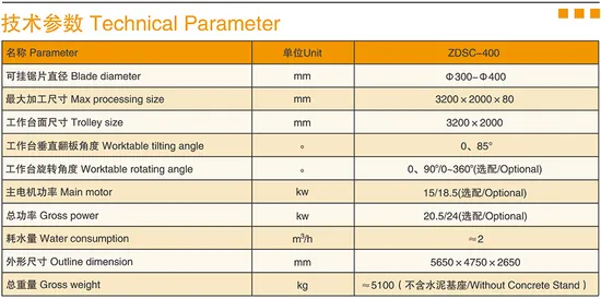 Bridge Automatic Cutting Machine (Special for Marble, Sintered Stone and Quartz Stone)