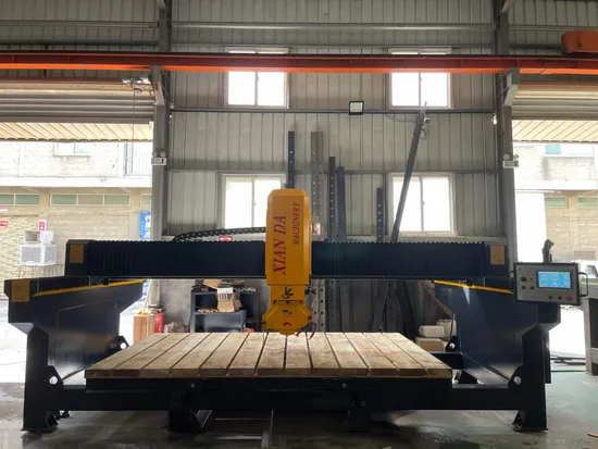4 Axis Stone Bridge Saw Cutting Machine with CNC Module for Automatic Granite, Marble, Quartz Cutting Milling Countertops, Factory Price for Sale