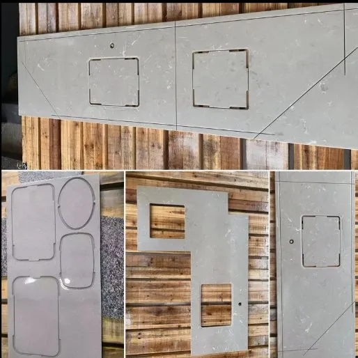 4+1 Axis CNC Bridge Saw, Milling Cutter, Stone Cutting Machine Within Camera
