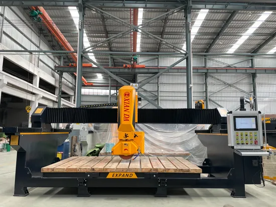 4 Axis CNC Stone Machinery Engraving Router Bridge Saw Cutting Machine Laser Tile Cutter for Countertop Sink