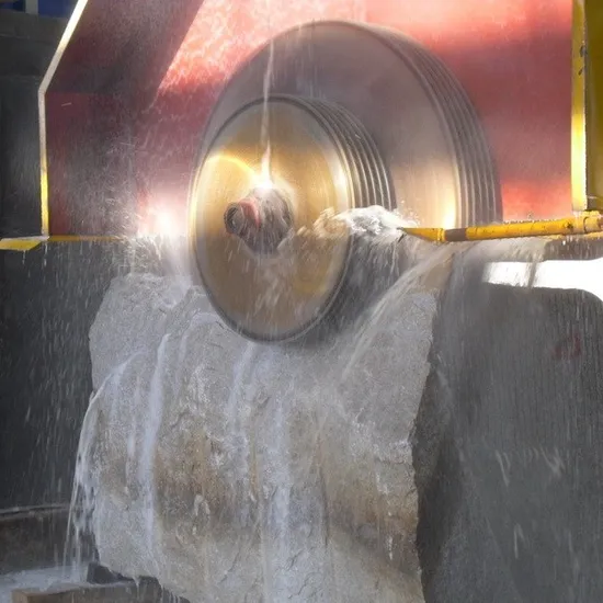 PLC Multi Head Bridge Saw Stone Block Cutting Machine