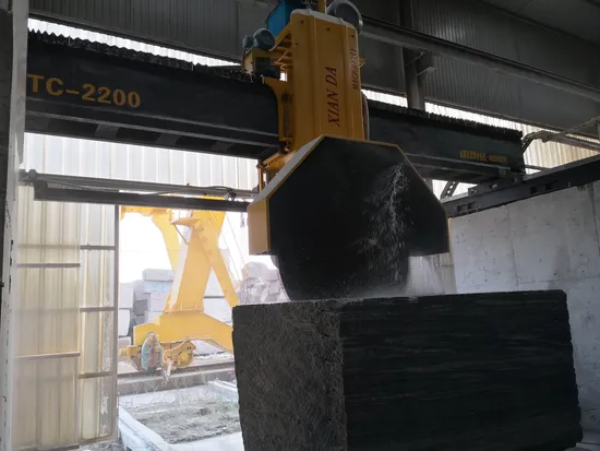 Automatic Granite Marble Kerbstone Production/Multi Blades Bridge Sawing Cutting Machine/Block Rock Limestone CNC Stone Edge Processing Cutter Suppliers