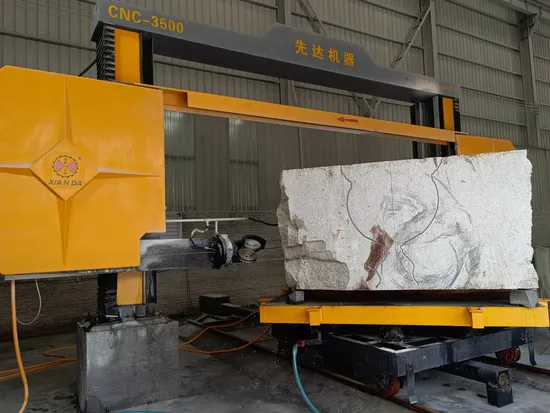 CNC, Circular Stone Slab, Numbers, Letters, Chinese Characters, Granite Marble Profile Cutting, Diamond Wire Saw Stone Machine