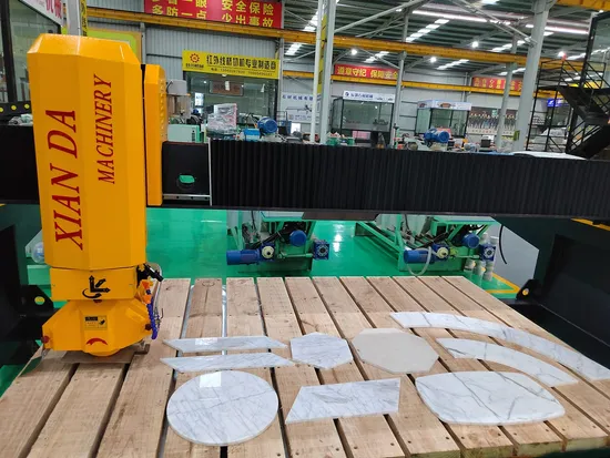 Monoblock Bridge Stone Cutting Machine Machinery Automatic CNC Router Bridge Saw Marble