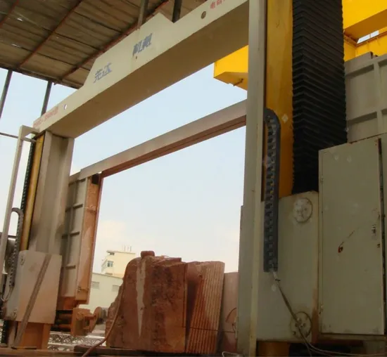 Xianda PLC Block Dividing Machine for Processing Marble Granite /Flat cutting function (optional) /Automatic sharding function(optional) /RSM-3000/3500-15/18/21
