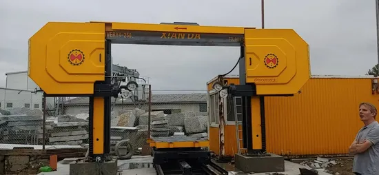 Xianda Discovery CNC Diamond Quarry Wire Saw Stone Cutting Machine Stone Mining