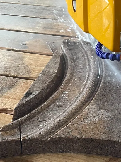 Xianda 5 Axis CNC Stone Bridge Cutting Machine with Memory Function for Power off