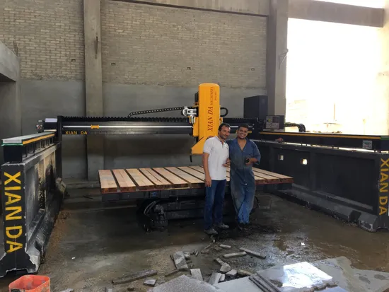 Slab Cutting Into Size Bridge Cutting Machine