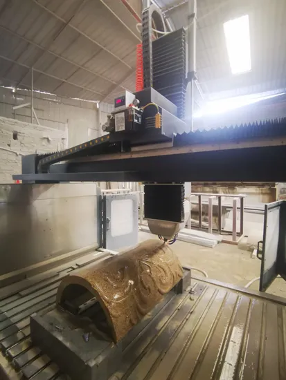 Xianda 4 Axis Arc Slab&Column Carving Machine for Engraving