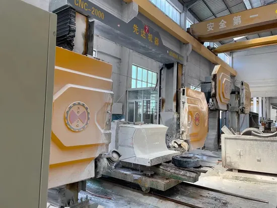 CNC Diamond Wire Saw Cutting Machine for Processing Marble Granite Stone