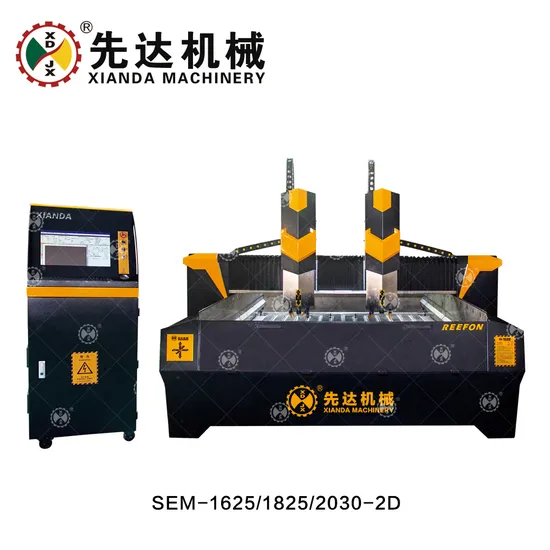 CNC Control Planar Stone Carving Machine Suitable for Processing Marble Granite