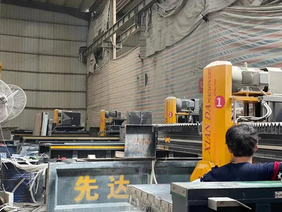Xianda Machinery Bridge Sawing Machine Tile Cutter Stone Cutting for Marble, Quartz, Kitchen Countertop Making in America