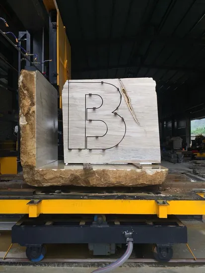 CNC Diamond Wire Saw Stone Letter Cutting Profiling Shaping Machine