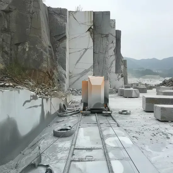 Quarry Stone Cutting Machine Block Cutter and Diamond Wire Rope Saw