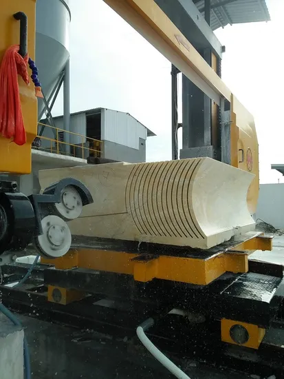 Wire Saw Stone Cutting Machine for Processing Granite Marble Slab
