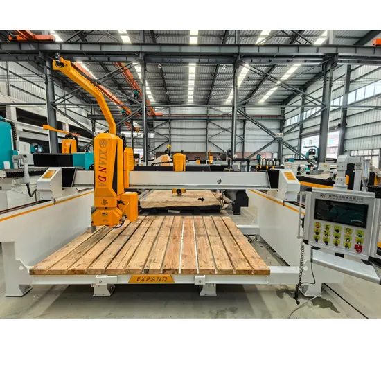 4 Axis CNC Bridge Cutting Machine Corte De Granito Marmol Cuarzo Puente Sierra CNC Maquina De Corte De Piedra