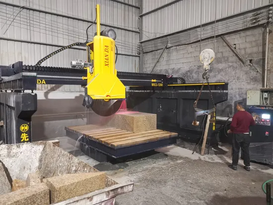Middle Block Marble Granite Cutting Machine for Thick Slabs Paving Stones