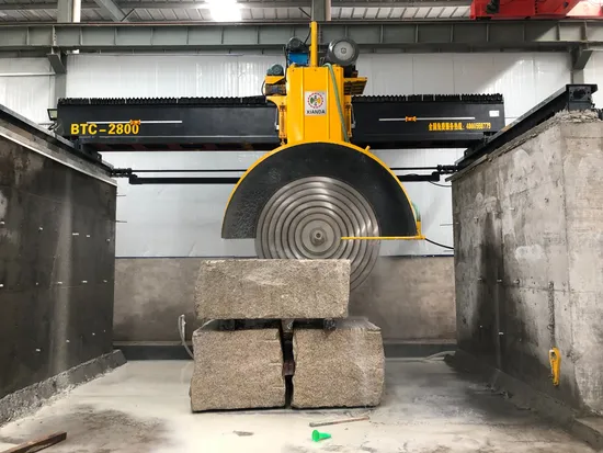 Multi Blades Block Cutting Machine for Processing Marble Granite