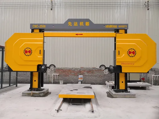 Discovery 4 – 2000 Diamond Wire Saw Machine Cutting Trimming Squaring Profiling Machine for Stone Block Shapes