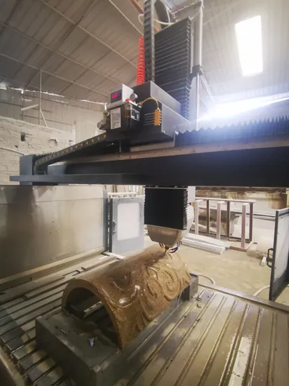 4 Axis Arc Slab&Column Carving Machine (TERRY) Acm-2515-1q