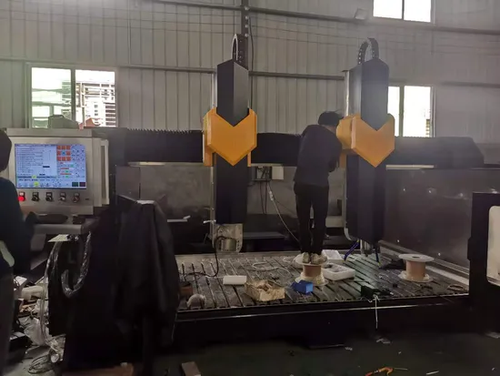 Xianda 4 Axis Arc Slab & Column Carving Machine Acm-2515-1q Acm-015-2q