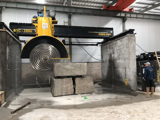 Multi Blade Granite Marble Block Cutting Machine Btc-2800