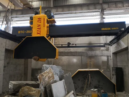 Multi Blade Granite Marble Block Stone Cutting Machine Btc-2500