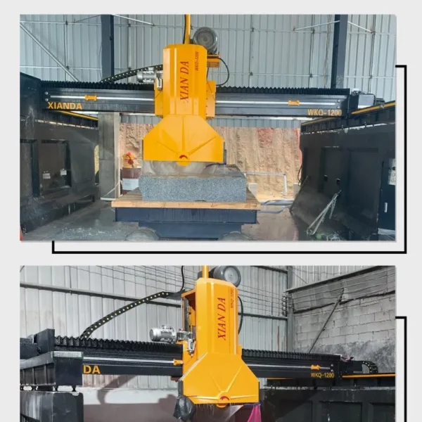Wkq-1200 Infrared Fully Automatic Bridge Type Edge Cutting Machine