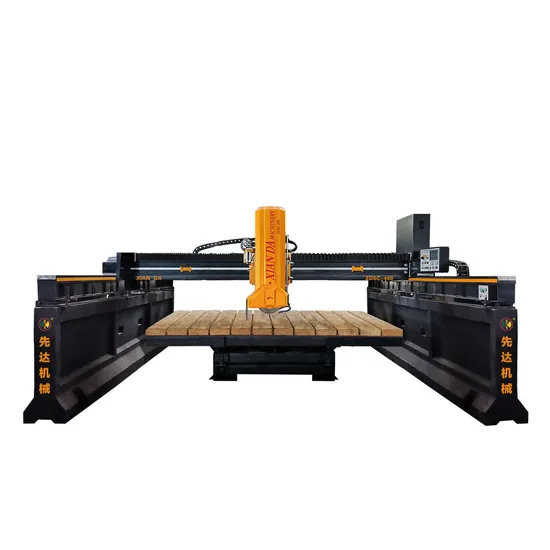 Xianda Zdqj-450 Laser Bridge Saw Tiletable Type Marble Stone Cutting Machine