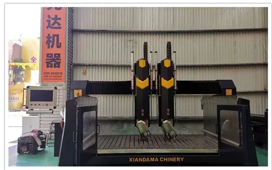 Xianda 4 Axis Arc Slab and Column Carving Machine