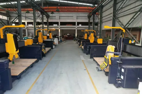 5 Axis CNC Bridge Saw Stone Tile Cutter Saw Blade Cutting Machine for Marble Granite Quartz Kitchen Countertop