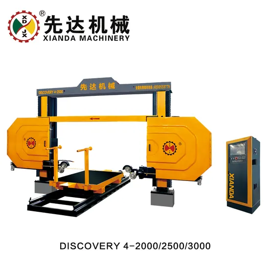 Xianda Stone Machinery CNC Rock Cutting Diamond Wire Saw Profiling Machine for Granite Marble Block Shaping