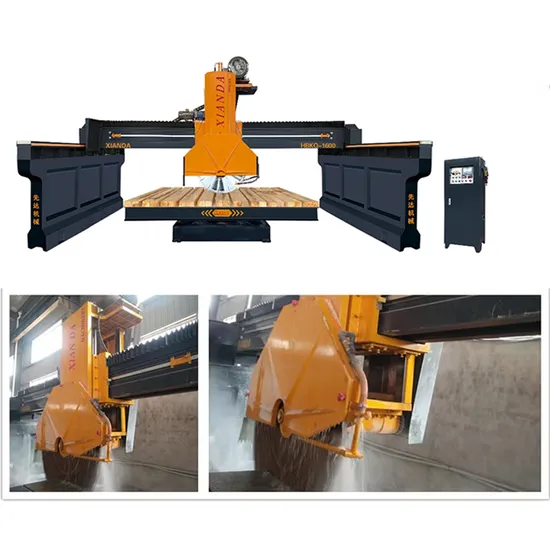 Heavy Duty Middle Block Cutting Machine High Precision Stone Cutter