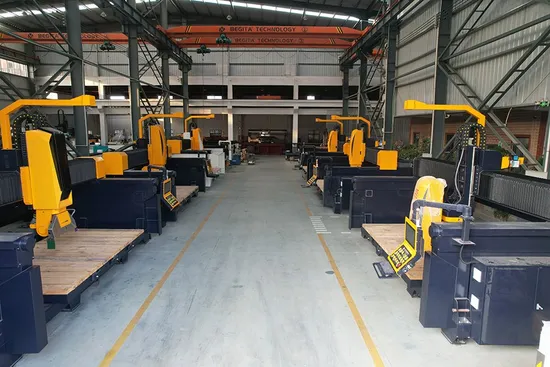 Italy Software 5 Axis CNC Granite Marble Tile Cutter Stone Cutting and Sink Cutting Millling Engraving Bridge Saw Machine in America