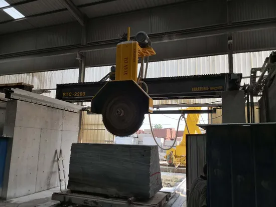 Bridge Multiblade Block Cutter Granite Marble Block Cutting Machinery