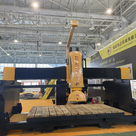 High-Precision 5-Axis Bridge-Type CNC Cutting Machine for Complex Stone Fabrication