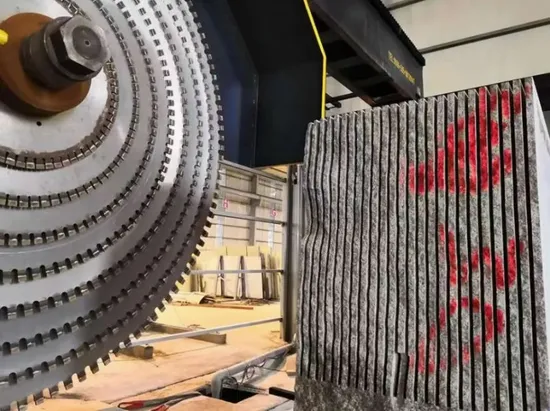Btc-2800 Bridge Multidisc Block Cutting Saw Granite Marble Block Cutting Machine