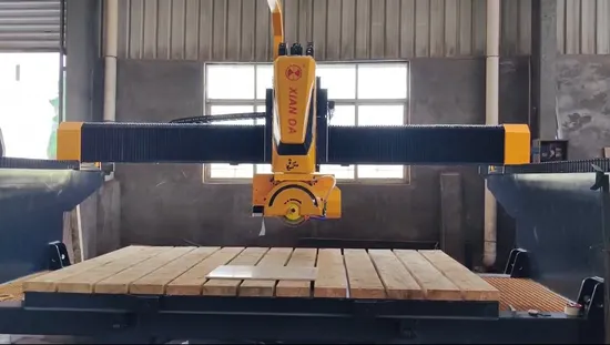 5 Axis CNC Bridge Saw – Smart Stone Cutter with Router Spindle