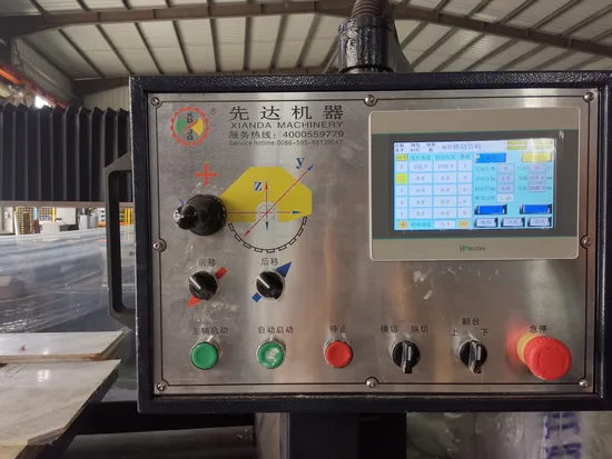 Bridge Integrated Infrared Stone Cutting Machine PLC-400, Xianda Machinery