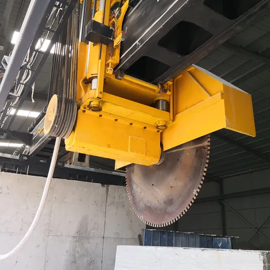 PLC Multi Head Bridge Saw Stone Block Cutting Machine