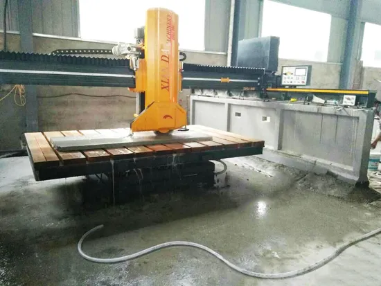 Xianda Low Price Laser Stone Granite Mono Bridge Saw Stone Cutting Sawing Machinery Infrared Stone Cutter