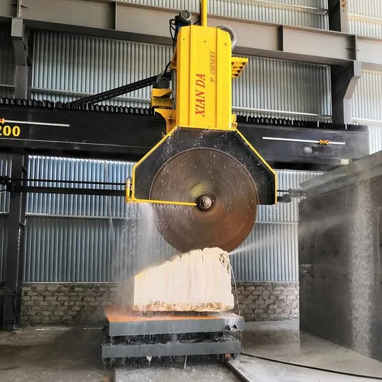 PLC Multi Bridge Saw Block Cutting Machine for Granite & Marble