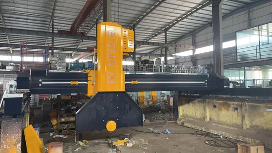 Middle Block Cutter Machine Guide Column Cutting Granite Marble Block Thick Plate