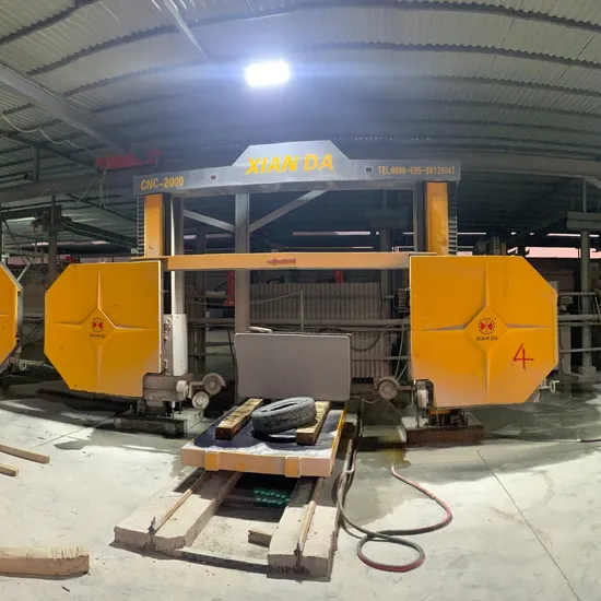 4 Axis CNC Wire Saw Machinery Granite Cutting Machine