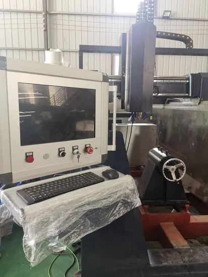 4 Axis Industrial CNC Stone Router Mill /3D Carving Engraving Machine / Column Carving Machine/Xianda
