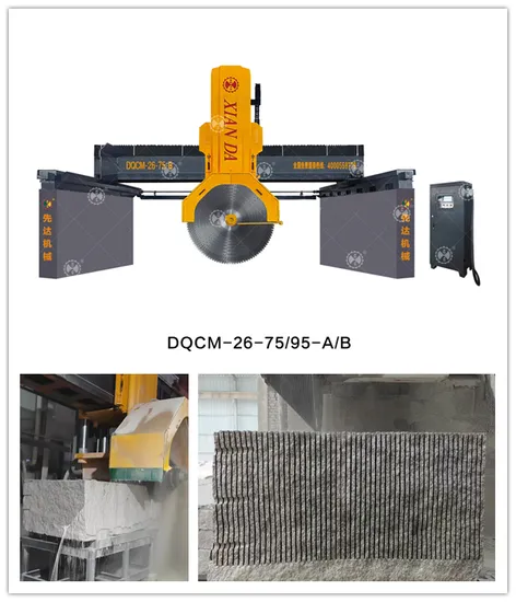 Xianda High Stability Dual Drive Block Cutting Machine for Granite&Marble